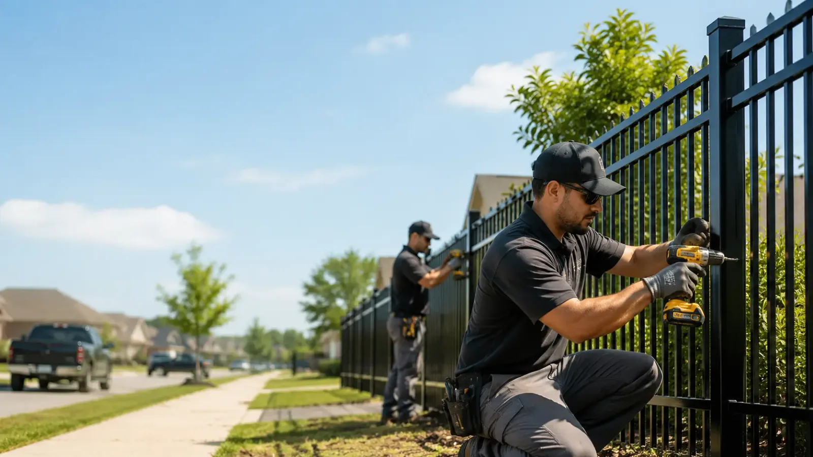 Metal Fence Installation in Mountain View, MO